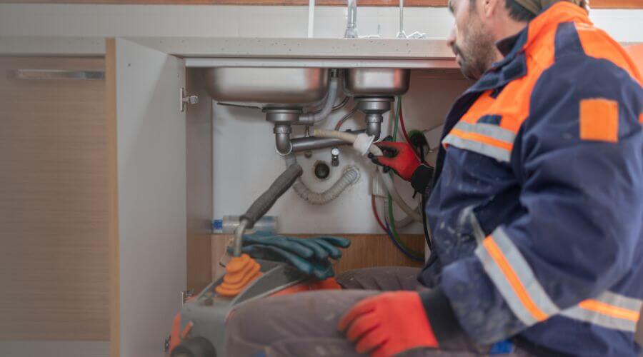 Residential Slab Leak Plumbing in Wister, OK